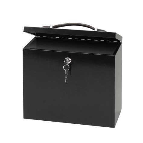 portable steel file box|metal document box with lock.